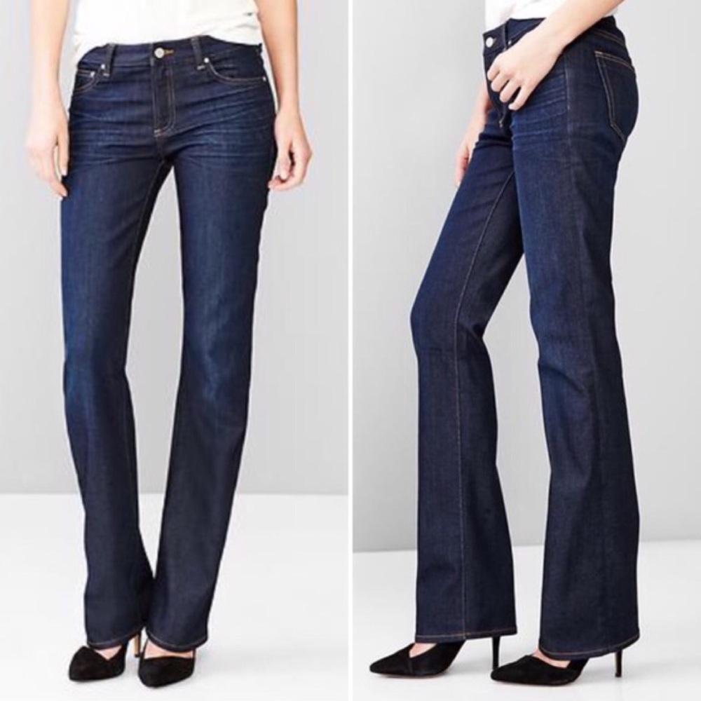 Gap Jeans | perfect boot jeans in dark indigo